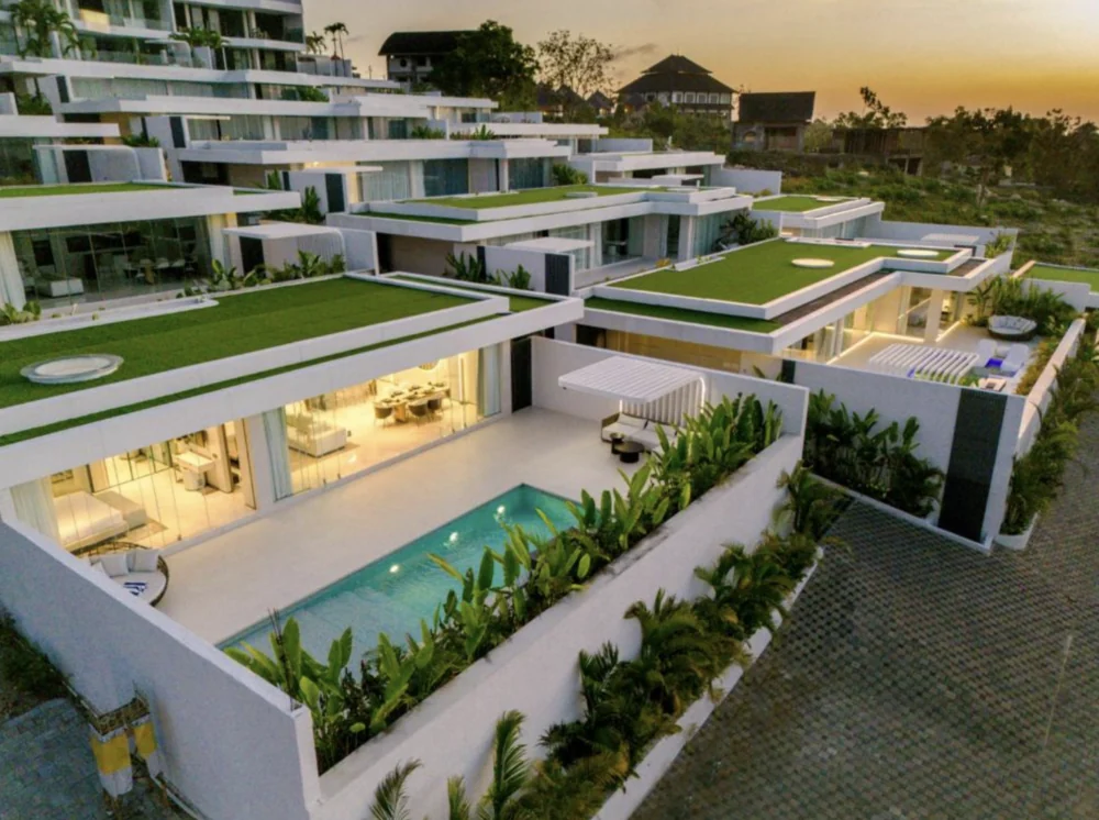 Magnum Estate construction progress in Bali