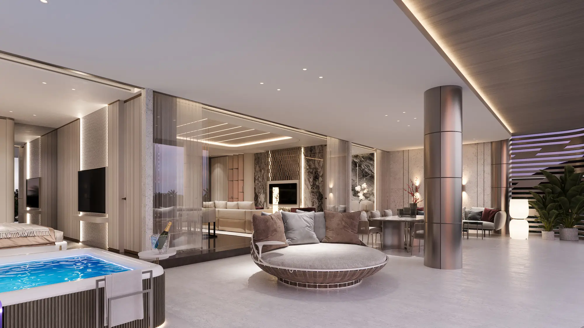 Interior at Magnum Resort Sanur